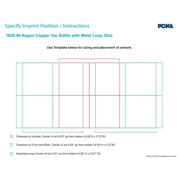 20oz insulated bottle with a lid... from ASI 66887 PCNA / Leeds