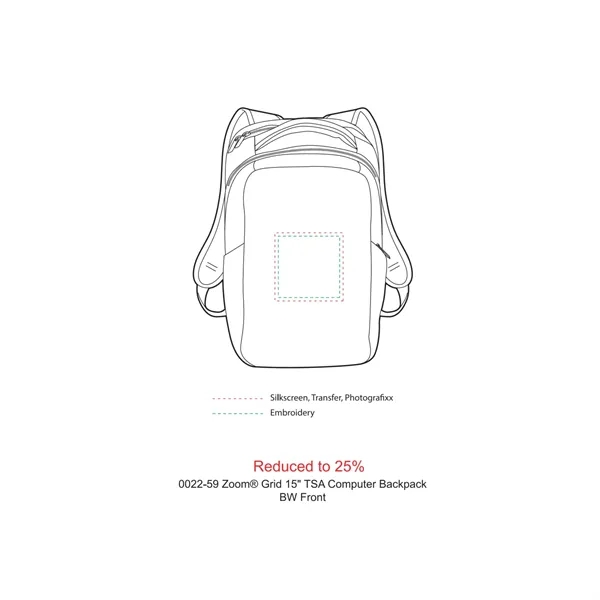 15" TSA-friendly computer backpack.... from ASI 66887 PCNA / Leeds