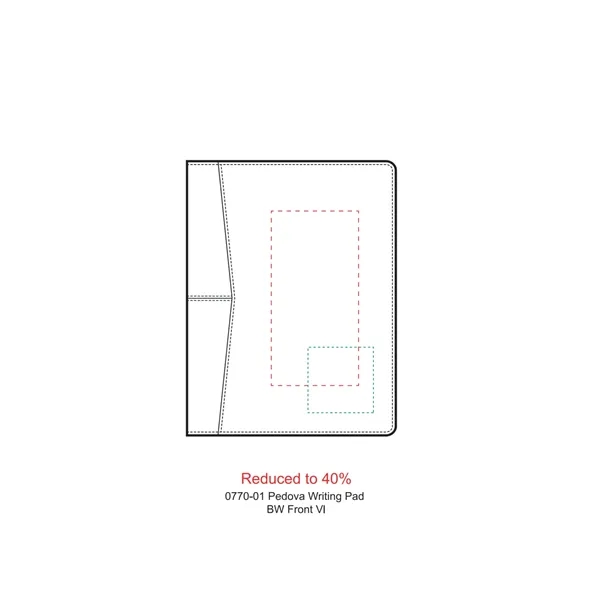 Pad folio with an 11" x 8.5" writing pad.... from ASI 66887 PCNA / Leeds