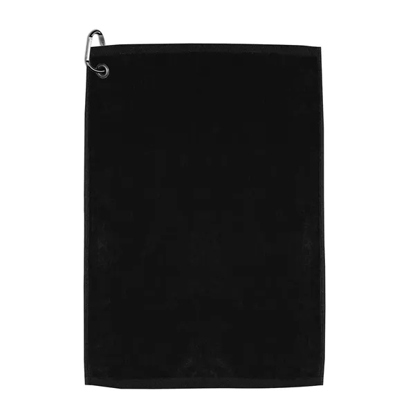 25" x 16" ultra soft dobby hem cotton golf towel with... from ASI 68507 The Magnet Group