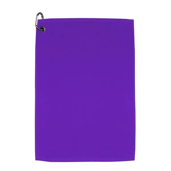25" x 16" ultra soft dobby hem cotton golf towel with... from ASI 68507 The Magnet Group