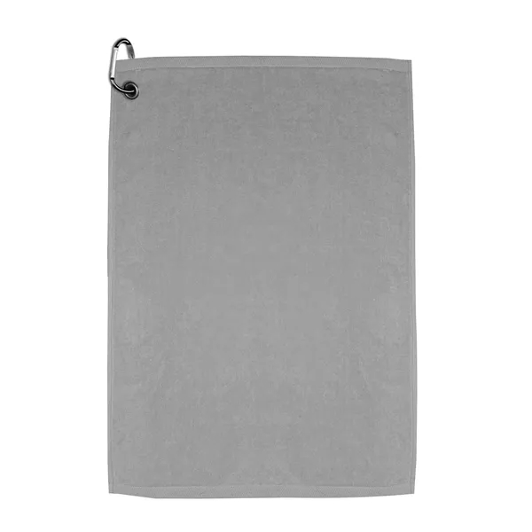 25" x 16" ultra soft dobby hem cotton golf towel with... from ASI 68507 The Magnet Group