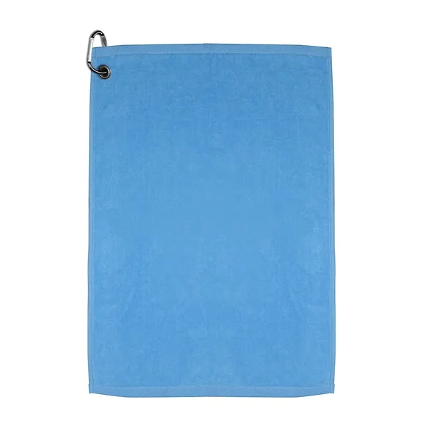 25" x 16" ultra soft dobby hem cotton golf towel with... from ASI 68507 The Magnet Group