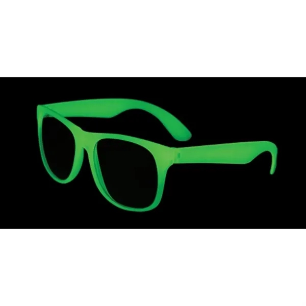 Glow in the dark party shades plus 1 color pad print... from ASI 37218 Athena Promo (tm)