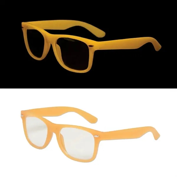 Glow in the dark party shades plus 1 color pad print... from ASI 37218 Athena Promo (tm)