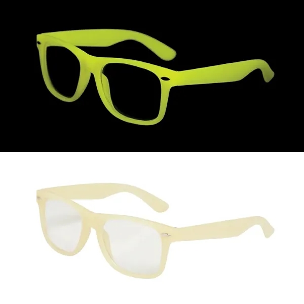 Glow in the dark party shades plus 1 color pad print... from ASI 37218 Athena Promo (tm)