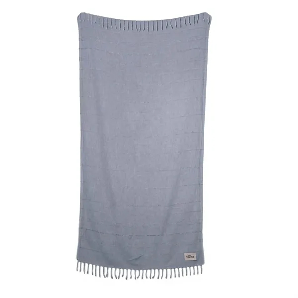 34x67 7.8 lb./doz. 100% Turkish Cotton peshtemal towel with fringes.... from ASI 79750 Pro Towels
