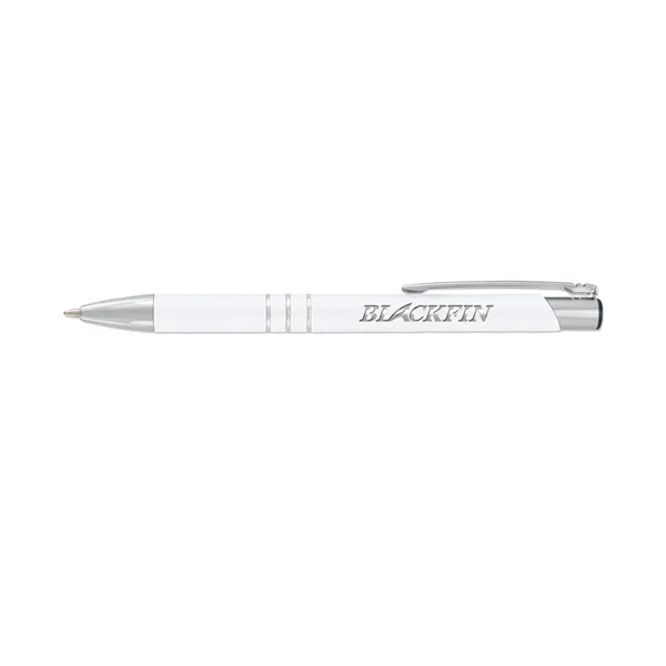 This engraved, fully weighted metal pen features a high shine finish... from ASI 98360 WOWLine