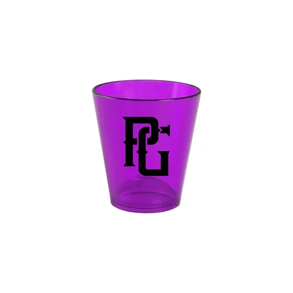 1.5 oz. Plastic Shot Glass in your choice of 13 colors.... from ASI 98360 WOWLine