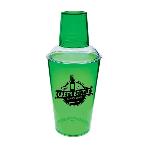 Three-piece cocktail shaker in your choice of 9 stock body colors... from ASI 98360 WOWLine