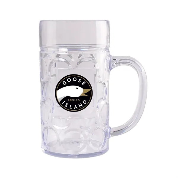 One Liter (33.8 oz.) German Beer Mug with Handle, Made in... from ASI 98360 WOWLine