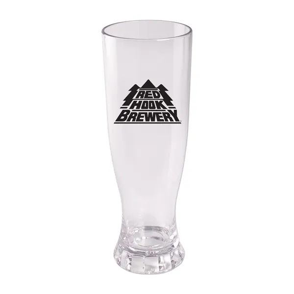 22 oz. Plastic heavy wall classic pilsner glass is USA made... from ASI 98360 WOWLine