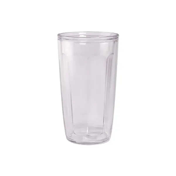 16 oz. USA  made clear acrylic plastic double wall insulated... from ASI 98360 WOWLine