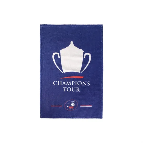 Poly Velour Golf Towel measuring 16" x 25". Crafted with precision... from ASI 98360 WOWLine