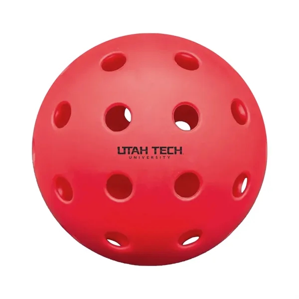 40 hole pickleball designed for outdoor play.... from ASI 63549 Jornik Manufacturing Corp