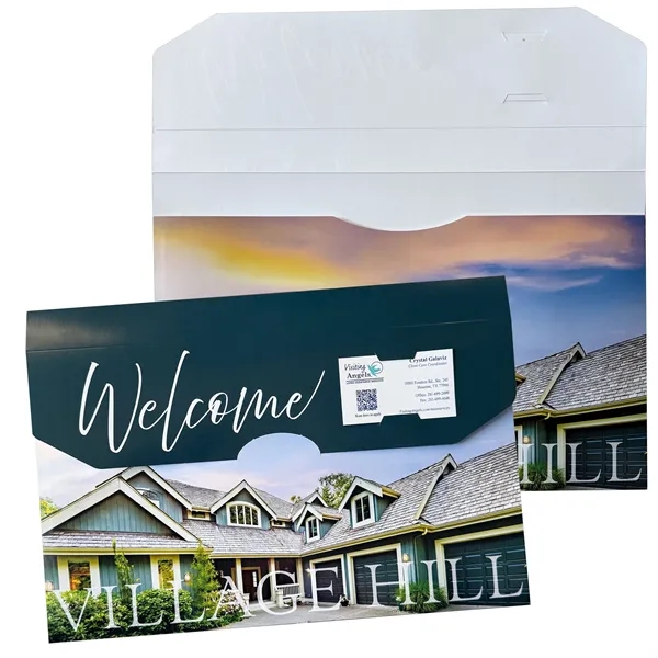 Full Color Printed 10" X 15" portfolio... from ASI 32050 Admore / Admore®