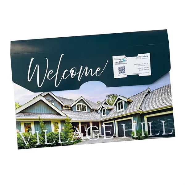 Full Color Printed 10" X 15" portfolio... from ASI 32050 Admore / Admore®