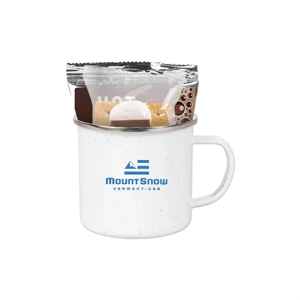 16 oz enamel camping mug with hot cocoa pack and a... from ASI 98360 WOWLine