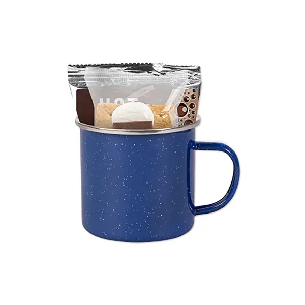 16 oz enamel camping mug with hot cocoa pack and a... from ASI 98360 WOWLine