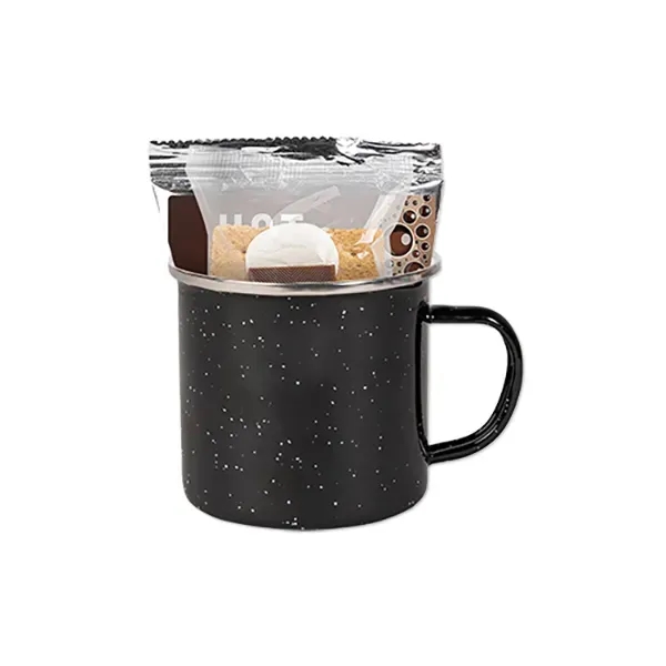 16 oz enamel camping mug with hot cocoa pack and a... from ASI 98360 WOWLine
