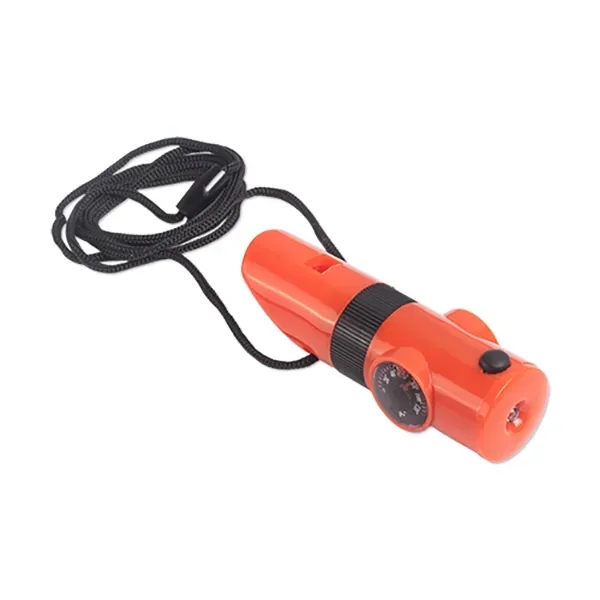 This compact tool combines a whistle, compass, magnifier, mirror, thermometer, and... from ASI 98360 WOWLine