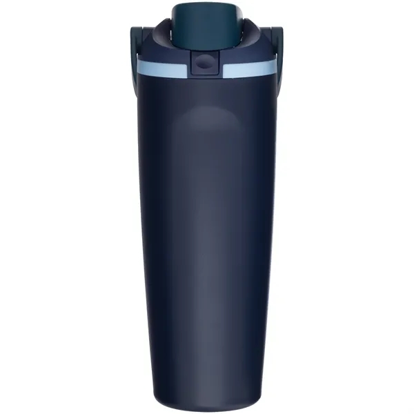 30 oz insulated stainless steel bottle with FreeSip straw lid, push-button... from ASI 51197 ETS Express, LLC