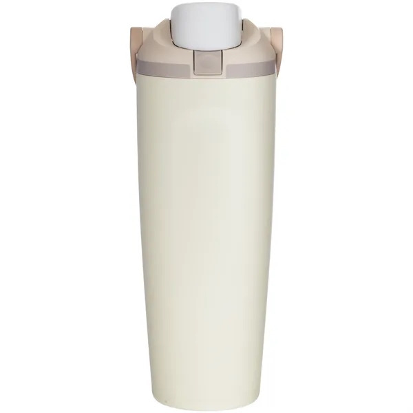 30 oz insulated stainless steel bottle with FreeSip straw lid, push-button... from ASI 51197 ETS Express, LLC