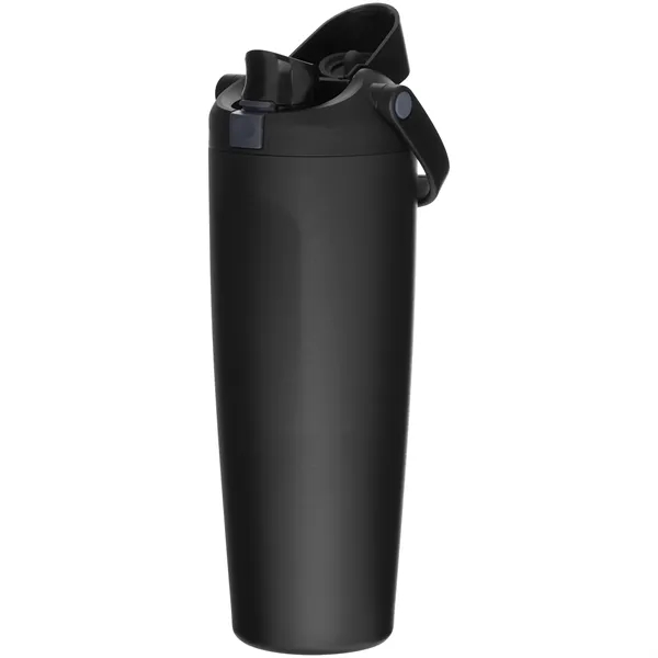 30 oz insulated stainless steel bottle with FreeSip straw lid, push-button... from ASI 51197 ETS Express, LLC