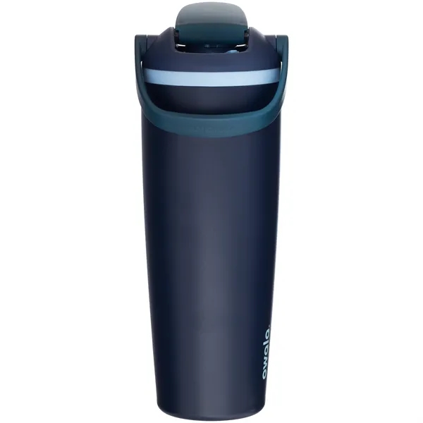 30 oz insulated stainless steel bottle with FreeSip straw lid, push-button... from ASI 51197 ETS Express, LLC