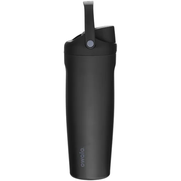 30 oz insulated stainless steel bottle with FreeSip straw lid, push-button... from ASI 51197 ETS Express, LLC