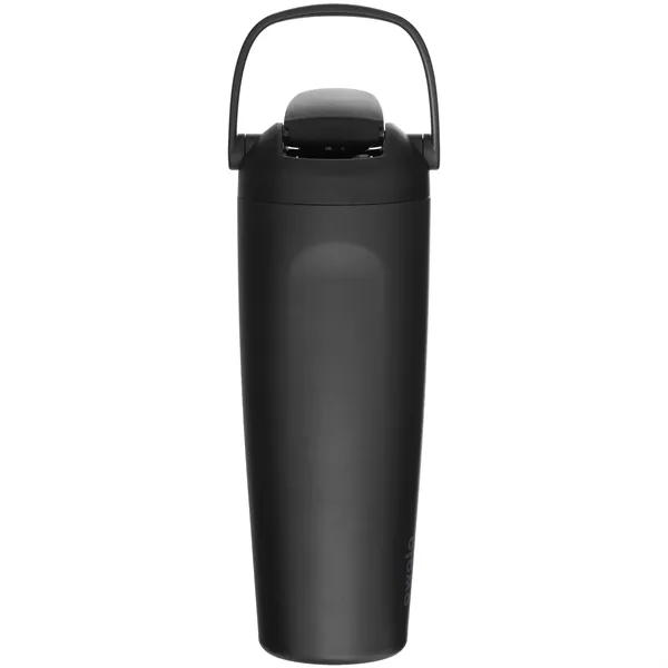 30 oz insulated stainless steel bottle with FreeSip straw lid, push-button... from ASI 51197 ETS Express, LLC