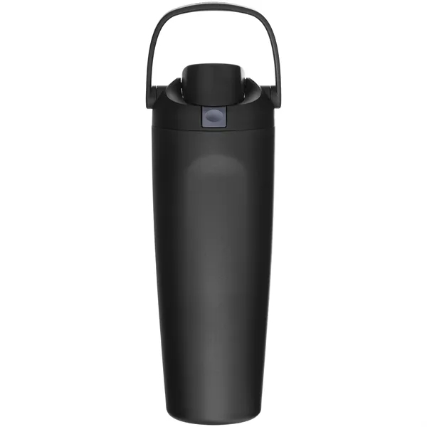 30 oz insulated stainless steel bottle with FreeSip straw lid, push-button... from ASI 51197 ETS Express, LLC
