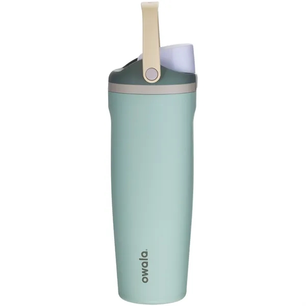 30 oz insulated stainless steel bottle with FreeSip straw lid, push-button... from ASI 51197 ETS Express, LLC