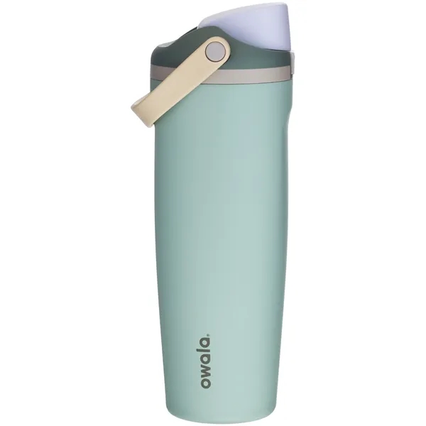 30 oz insulated stainless steel bottle with FreeSip straw lid, push-button... from ASI 51197 ETS Express, LLC