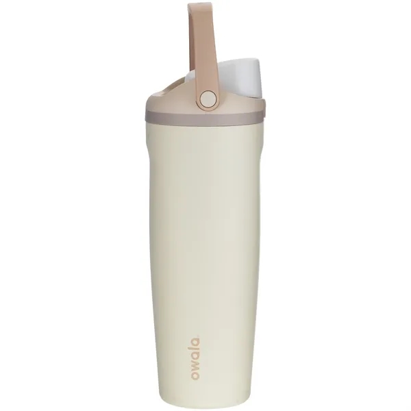 30 oz insulated stainless steel bottle with FreeSip straw lid, push-button... from ASI 51197 ETS Express, LLC