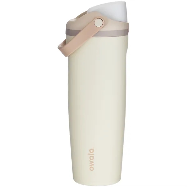 30 oz insulated stainless steel bottle with FreeSip straw lid, push-button... from ASI 51197 ETS Express, LLC