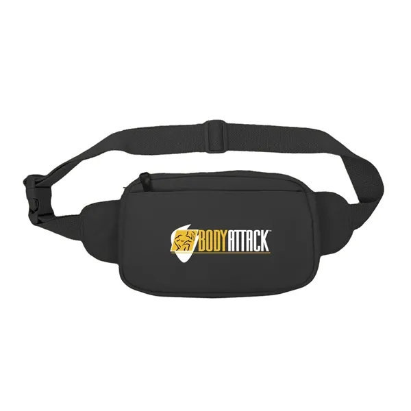 Cotton Canvas three zipper fanny pack bag.... from ASI 31517 Admart Products / Admart Line