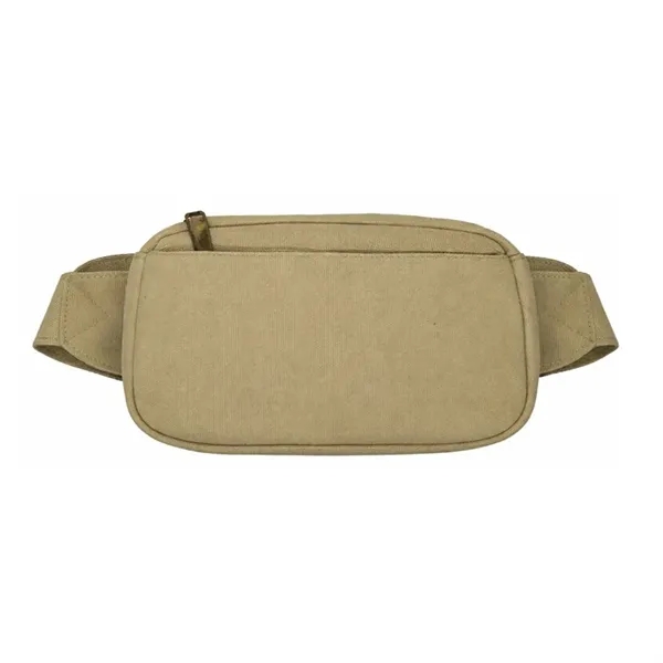 Cotton Canvas three zipper fanny pack bag.... from ASI 31517 Admart Products / Admart Line