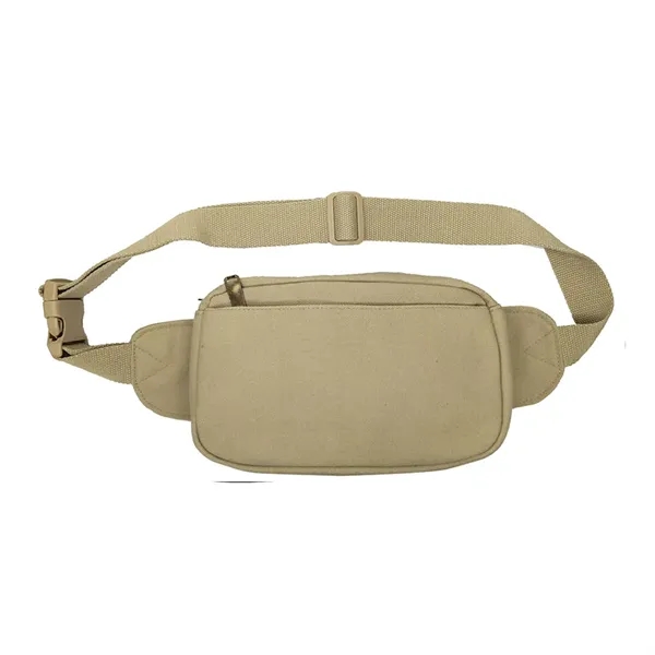 Cotton Canvas three zipper fanny pack bag.... from ASI 31517 Admart Products / Admart Line