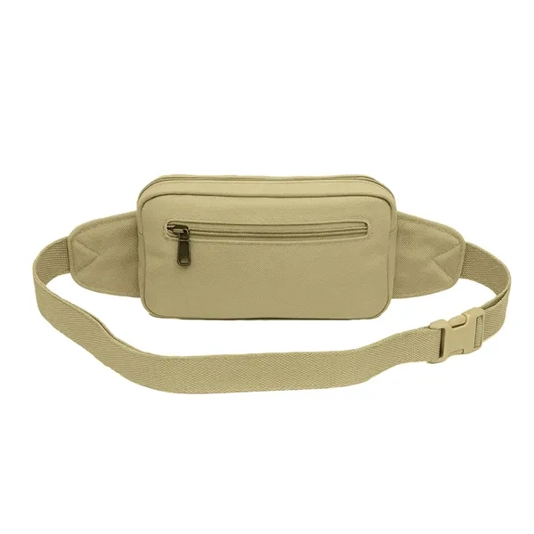 Cotton Canvas three zipper fanny pack bag.... from ASI 31517 Admart Products / Admart Line