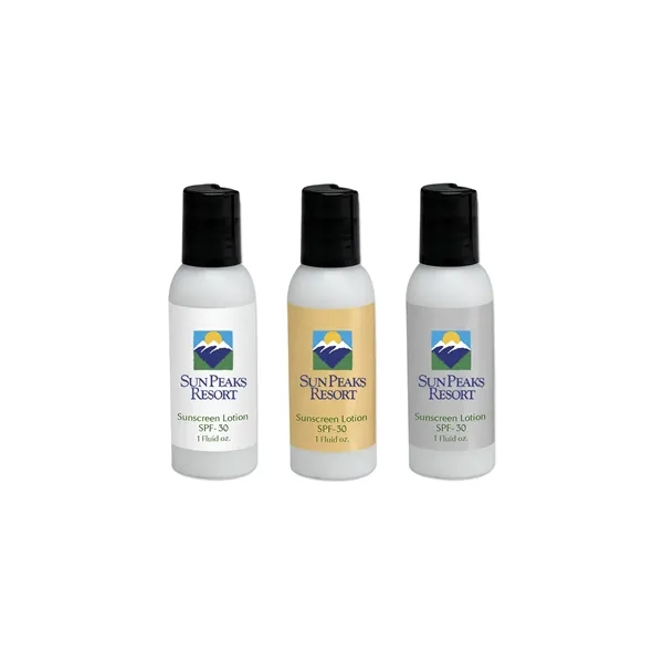 Sun products in bottles. Unscented, water-resistant. sweat-resistant, dry non-oily feel. Sunscreen... from ASI 98360 WOWLine