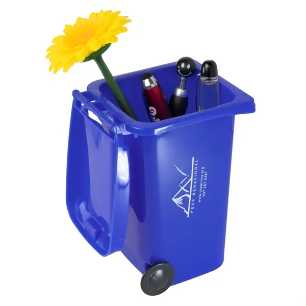 Recycling bin shaped pen/pencil holder.... from ASI 34415 Alpi International LTD