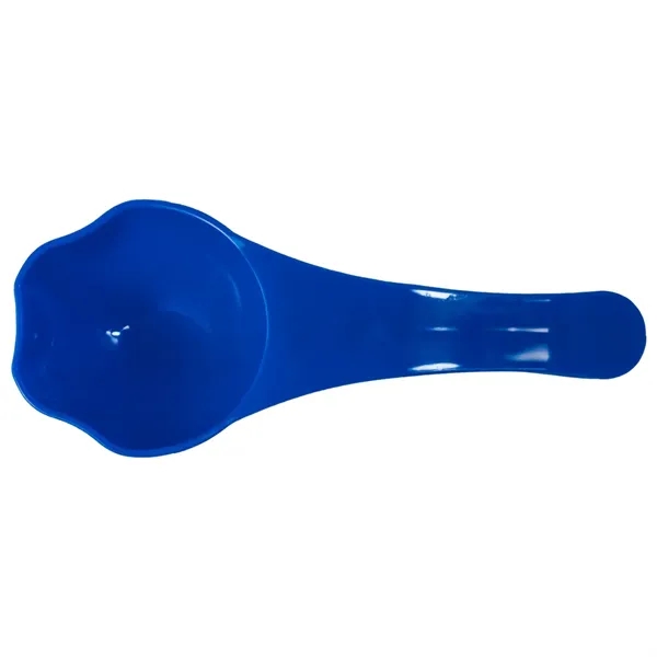 3.875" x 9.5" x 1.8" blue plastic pet food scooper.... from ASI 34415 Alpi International LTD