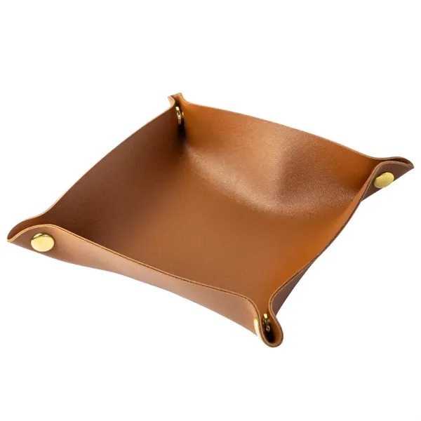 Faux leather catch-all tray.... from ASI 34415 Alpi International LTD