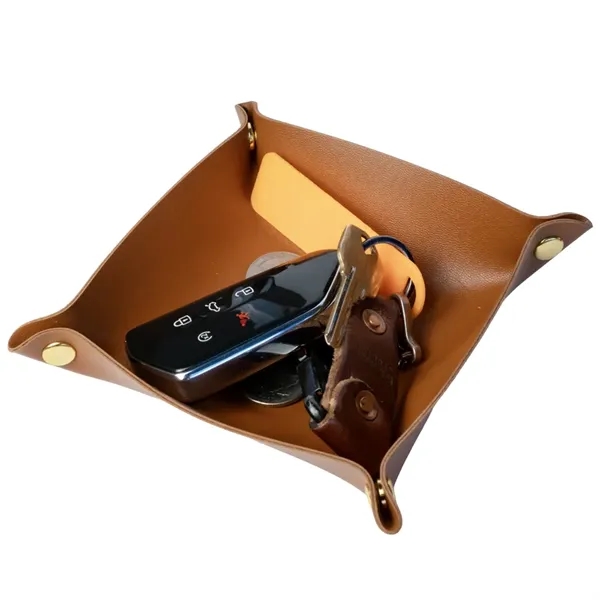 Faux leather catch-all tray.... from ASI 34415 Alpi International LTD