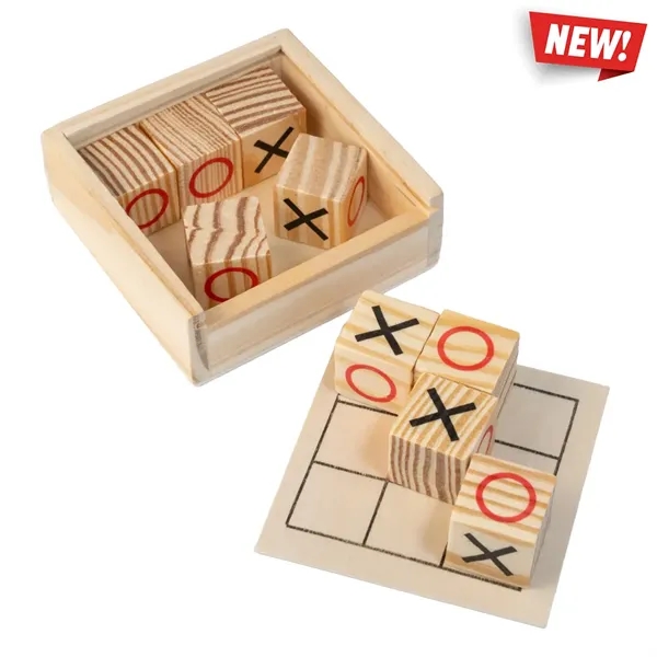 Wooden Tic-Tac-Toe game.... from ASI 34415 Alpi International LTD