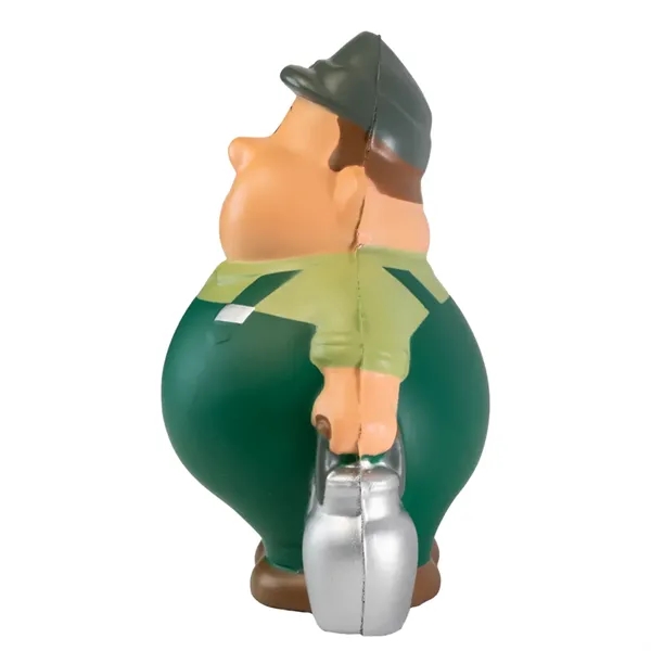 Farmer Bert stress reliever made of squeezable polyurethane foam.... from ASI 34415 Alpi International LTD
