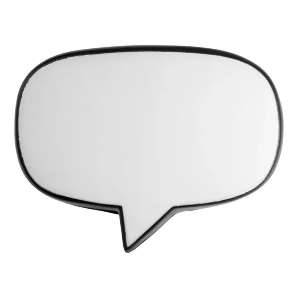 Speech bubble shaped stress reliever made of polyurethane foam.... from ASI 34415 Alpi International LTD