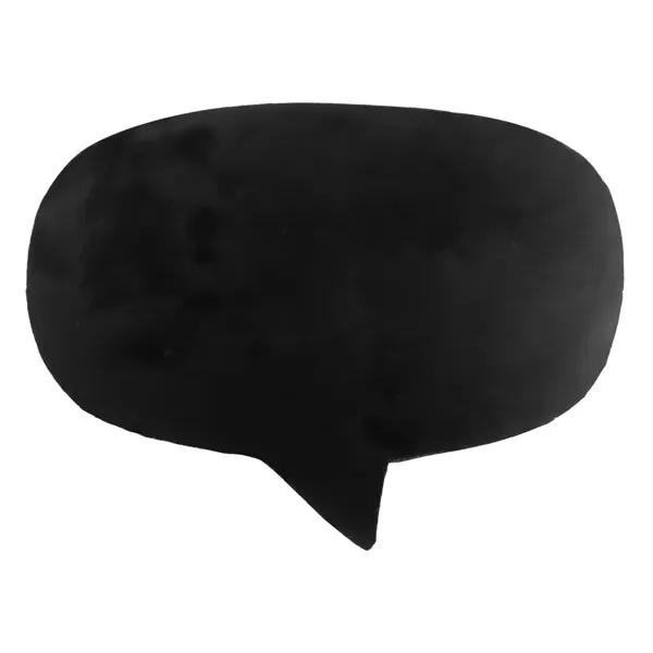 Speech bubble shaped stress reliever made of polyurethane foam.... from ASI 34415 Alpi International LTD