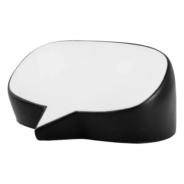 Speech bubble shaped stress reliever made of polyurethane foam.... from ASI 34415 Alpi International LTD